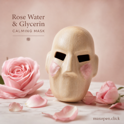 Rose Water & Glycerin Calming Mask